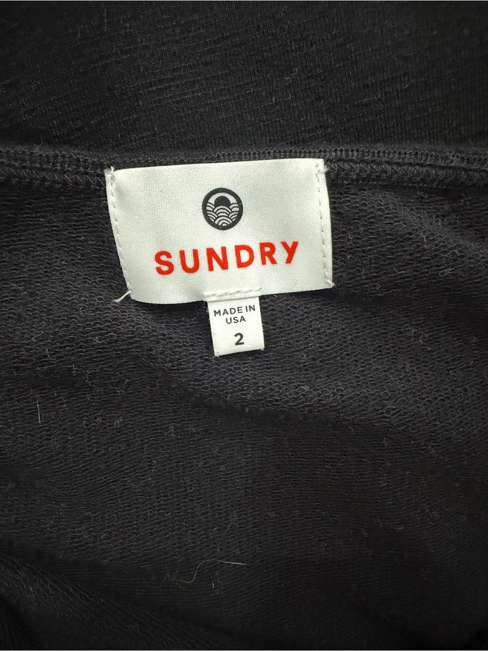Sundry Classic Black Pencil Skirt - Picture 3 of 5